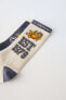 6-14 years/ 2-pack of garfield © paws inc long socks