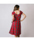 ფოტო #6 პროდუქტის Women's Organic Cotton Short Sleeve A-Line Dress