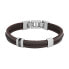 Elegant men´s leather bracelet Vintage Casual JF04133040