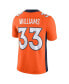 ფოტო #4 პროდუქტის Men's Javonte Williams Orange Denver Broncos Vapor Untouchable Limited Jersey