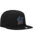 Фото #2 товара Infant Boys and Girls Black Miami Marlins My First 9FIFTY Adjustable Hat