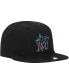 ფოტო #2 პროდუქტის Infant Boys and Girls Black Miami Marlins My First 9FIFTY Adjustable Hat