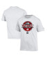 ფოტო #2 პროდუქტის Men's White Wisconsin Badgers 2021 Women's Volleyball National Champions Locker Room T-shirt