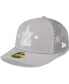 ფოტო #1 პროდუქტის Men's Gray Washington Nationals 2023 On-Field Batting Practice Low Profile 59FIFTY Fitted Hat