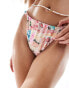 Фото #2 товара ASOS DESIGN Marrakech tanga bikini bottom in multi