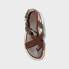 Фото #2 товара Women's Vanessa Harness Sandals - Universal Thread Brown 10