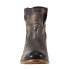 Фото #4 товара Diba True Walnut Grove Round Toe Pull On Booties Womens Black Casual Boots 90039