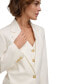 Фото #4 товара Women's Single-Button Long-Sleeve Blazer