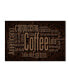 Фото #1 товара Lantern Press 'Coffee 1' Canvas Art - 12" x 19"