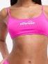 Фото #5 товара ellesse Brelian bikini top in pink