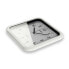 Wall Clock Versa White Plastic Quartz 3,5 x 28,5 x 29,5 cm