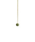 ფოტო #1 პროდუქტის Coin — Green jade hollow necklace