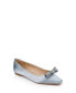 Фото #1 товара Women's Hesther Bow Detail Evening Ballet Flats