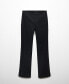 Women's Linen Flare Trousers