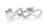 Fashion steel infinity earrings VWSE004 S