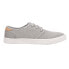TOMS Carlo Lace Up Mens Grey Sneakers Casual Shoes 10013285