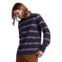 Фото #1 товара Футболка с длинным рукавом в полоску SUPERDRY Vintage Textured Stripe