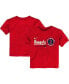 Toddler Boys and Girls Red Los Angeles Angels City Connect Graphic T-shirt