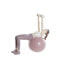 Фото #1 товара Декоративная фигура DKD Home Decor Розовый Yoga Scandi 18,5 x 8 x 17,5 cm