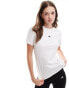 adidas Performance Techfit Training t-shirt in white