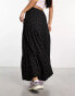 Daisy Street low rise tiered boho maxi skirt in micro ditsy print Разноцветный, DE 34 - фото #4