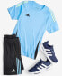 ფოტო #4 პროდუქტის Men's Tiro 24 Moisture-Wicking Drawstring 8" Shorts