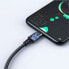 Фото #2 товара 3w1 Kabel przewód uniwersalny do ładowania USB-C microUSB Lightning 1,2m czarny