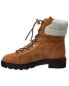 Фото #2 товара Stuart Weitzman Suede & Shearling Bootie Women's Brown 5