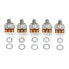 Фото #4 товара Roraty potentiometer 101Ohm linear 1/5W B0.1K/B101 - 5pcs.