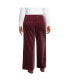 Women's Plus Size Starfish Velvet High Rise Wide Leg Pull On Pants