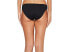 Фото #3 товара Vitamin A 262626 Women's Black Tab Side Hipster Bikini Bottom Swimwear Size M
