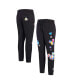 ფოტო #1 პროდუქტის Women's Black Mickey Mouse Icons Expression Fleece Jogger