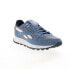 Фото #3 товара Reebok Classic Leather Mens Blue Suede Lace Up Lifestyle Sneakers Shoes