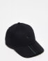 adidas Originals 3 stripe cap in black