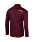 ფოტო #3 პროდუქტის Men's Maroon Arizona State Sun Devils Wright Quarter-Zip Windshirt