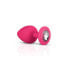 Фото #4 товара 3 Pieces Butt Plug Set with Crystal Silicone Pink