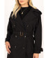 Фото #2 товара Women's Trina Button Front Trench Coat