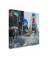 Фото #2 товара Solveiga 'Times Square New York' Canvas Art - 14" x 14"