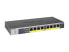 Фото #2 товара NETGEAR 8-Port Gigabit Ethernet PoE+ Unmanaged Switch with 120W PoE Budget, Rack