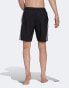 Фото #4 товара adidas 3-stripes CLX swim shorts in black