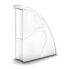 CEP Plastic magazine rack for vertical/horizontal use white 85x270x310 mm