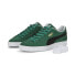 Фото #10 товара Puma Suede Classic XXI 37491567 Mens Green Suede Lifestyle Sneakers Shoes