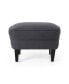 Фото #2 товара Correia Contemporary Tufted Club Chair and Ottoman Set, 2 Piece