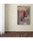 Фото #3 товара Lois Bryan 'Bright Red Cardinal on a Perch' Canvas Art - 12" x 19"