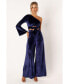 ფოტო #1 პროდუქტის Avery Velvet Jumpsuit