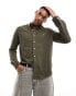 Polo Ralph Lauren icon logo pique shirt in olive green marl