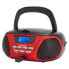 Фото #4 товара CD-проигрыватель с Bluetooth, MP3 и радио Aiwa BBTU-300RD Чёрный Красный