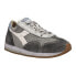 Diadora Equip H Dirty Stone Wash Evo Lace Up Mens Grey Sneakers Casual Shoes 17