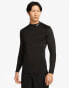 Фото #1 товара Nike Training Dri-FIT long sleeve top in black