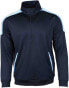 Фото #1 товара Page & Tuttle Shoulder Panel Layering Pullover Mens Blue Casual Athletic Outerwe